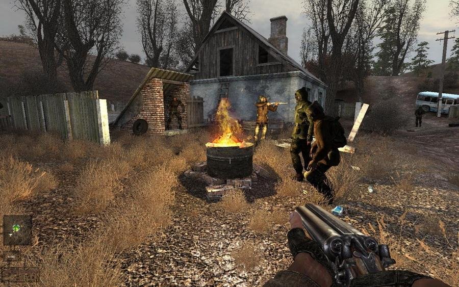 Скриншот S.T.A.L.K.E.R.: Shadow of Chernobyl - Dead Autumn [v.1.0004] (2012) PC